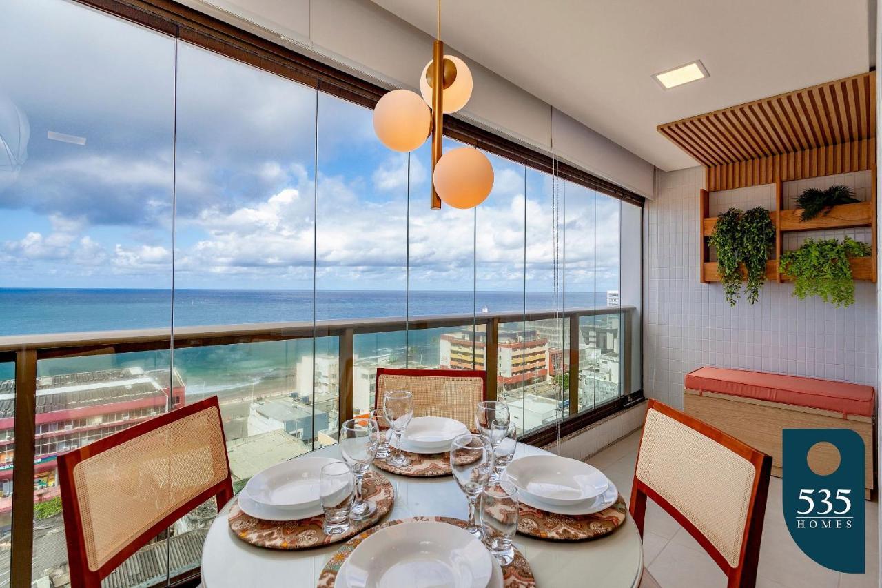Apartamento Vista Mar Na Barra Em Wi-fi 200 Mbps *